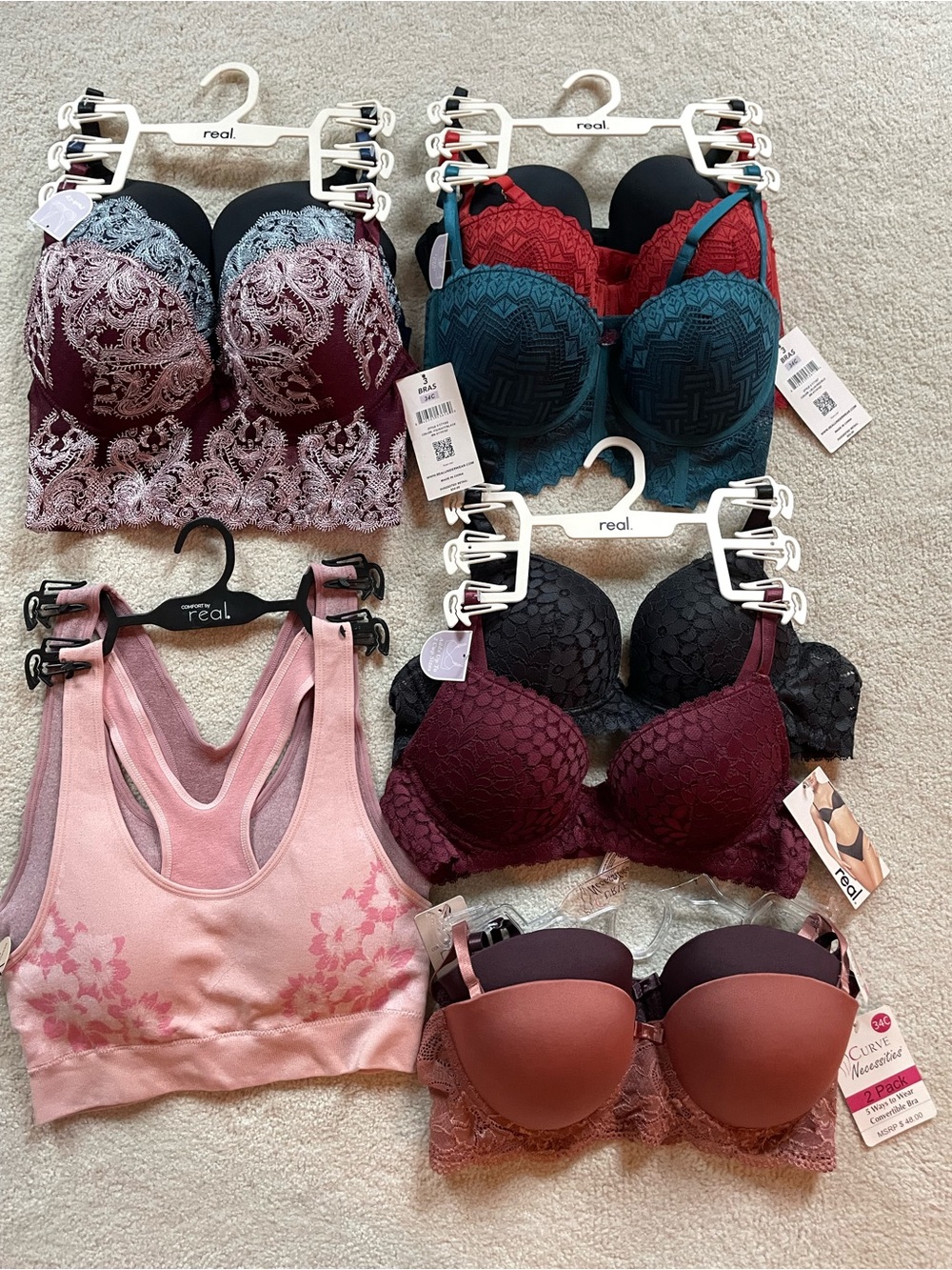 12 Bra’s New With Tags
